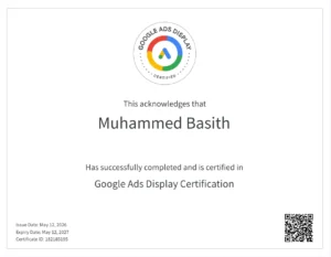 Google-Ads-Display-Certification
